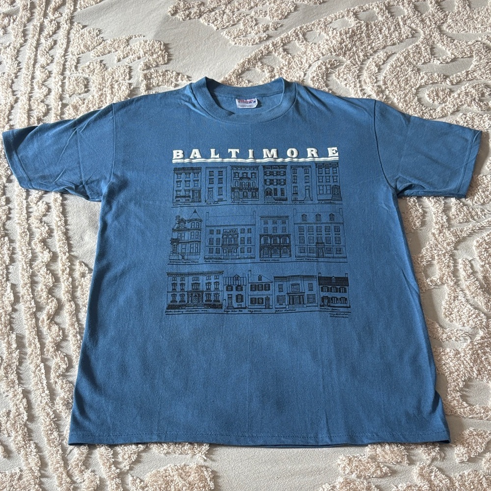 NEW! Blue Baltimore Graphic T-Shirt 💙